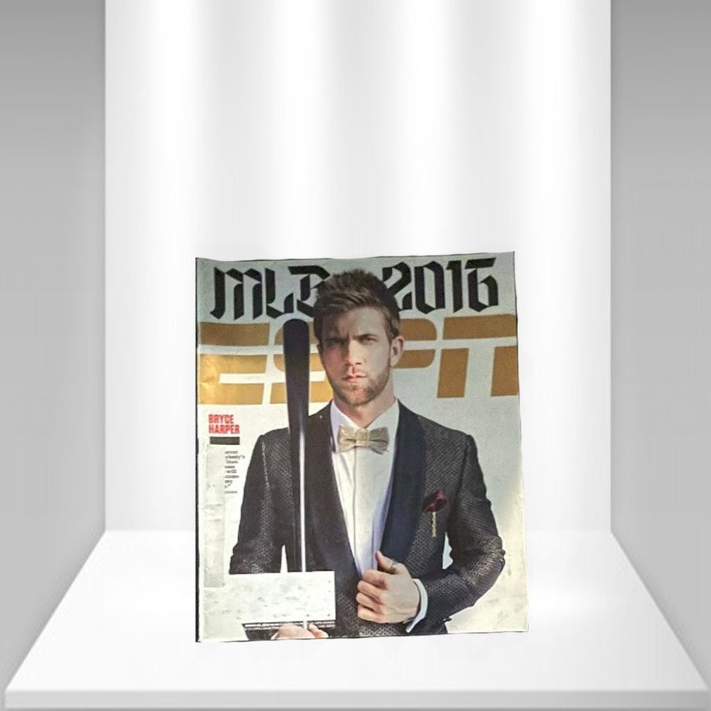 ESPN Magazine Back Issue March 28 2016 Bryce Harper Nationals
